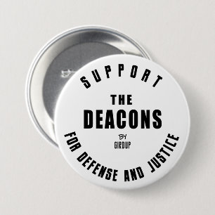 Verteidigung Die Deacons Button