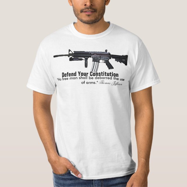 Verteidigung Ihrer Verfassung T-Shirt (Vorderseite)
