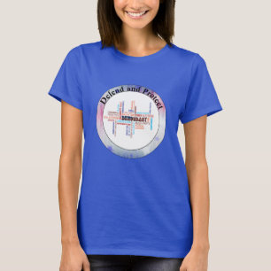 Verteidigung und Schutz unserer DEMOKRATIE T-Shirt