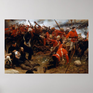 Verteidigung von Rorkes Drift Poster