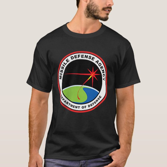  Verteidigungsagentur DOD MDA Veteran Fort T-Shirt (Vorderseite)