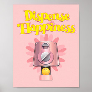 Verteile Glück Poster