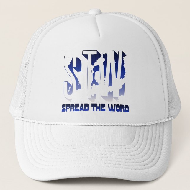 Verteilen des Worts Christlich Truckerkappe (Vorderseite)