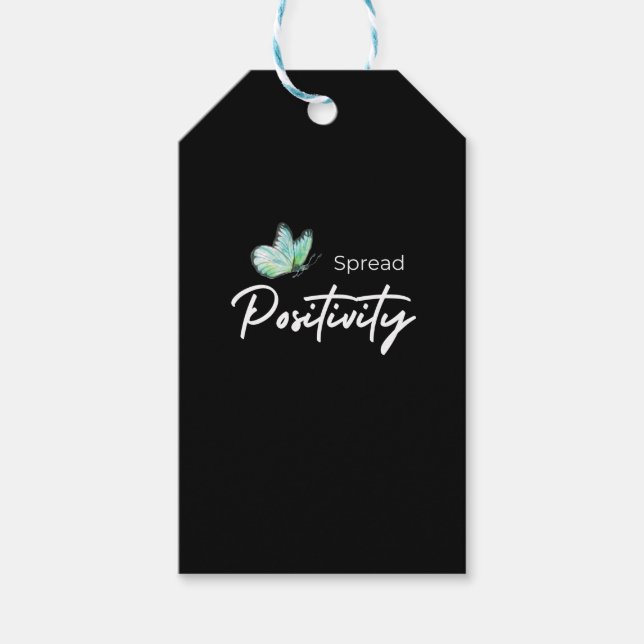 Verteilung der Positivität Geschenkanhänger (Vorderseite)