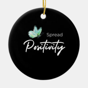 Verteilung der Positivität Keramik Ornament