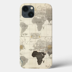 Verteilung von Nagetieren und Tieren iPhone 13 Hülle