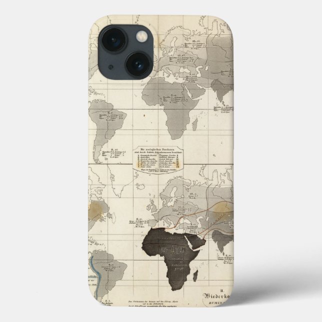 Verteilung von Nagetieren und Tieren Case-Mate iPhone Hülle (Rückseite)