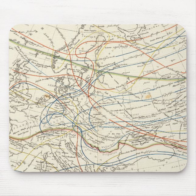 Verteilung von Säugetieren Mousepad (Vorne)