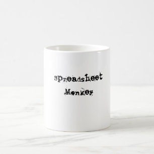 Verteilungsbogen-Affe-Tasse Kaffeetasse