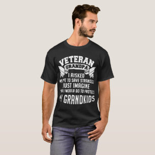 verteran Großvater riskierte ich mein Leben, um T-Shirt