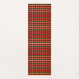 Vertical and horizontal images showing red yogamatte