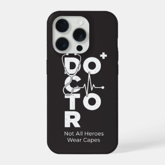 Vertical Medical Stethoscope Design Doctor iPhone 15 Pro Hülle