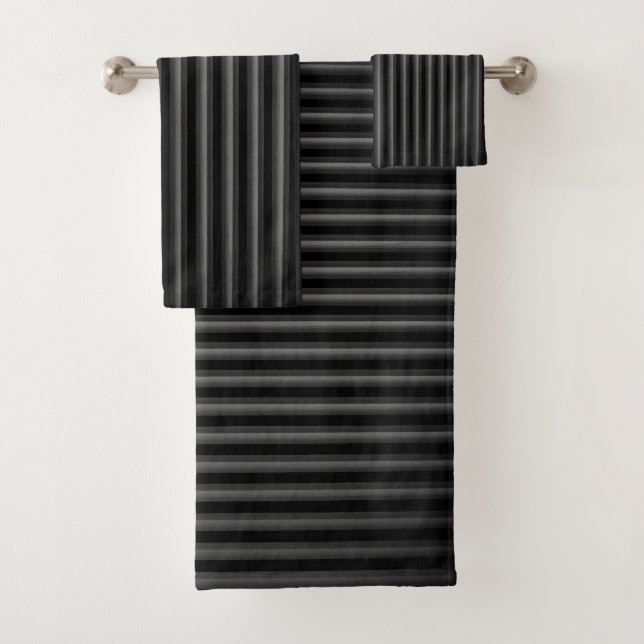 Vertical Stripes - Dark Grey (En situation)