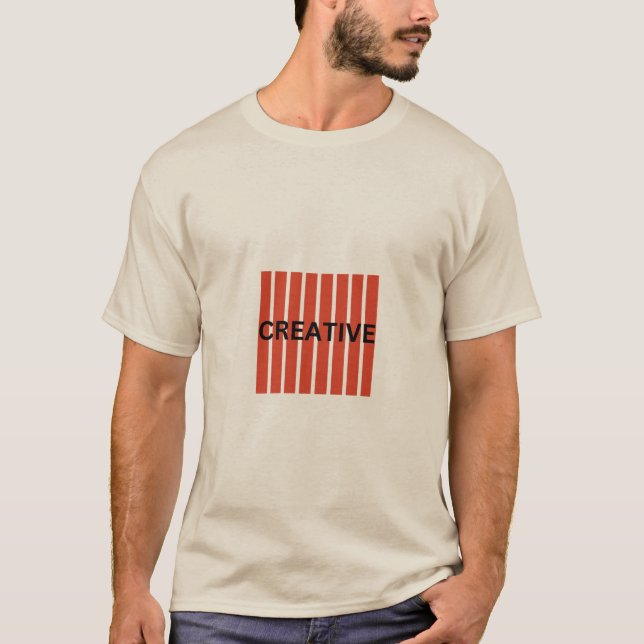 Vertical Vision Creative Lines T-Shirt (Vorderseite)