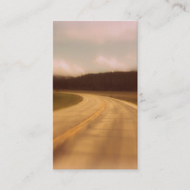 Verticale funèbre de carte de prière de route (Devant)