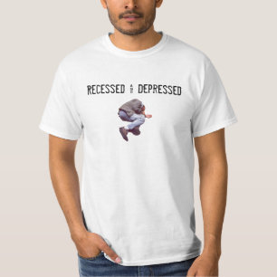Vertieft u. niedergedrückt T-Shirt