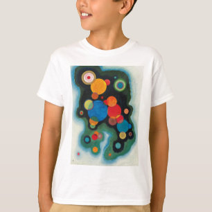 Vertiefung des Abstrakten Impulses auf der Leinwan T-Shirt