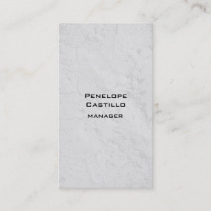 Vertikal grauer Hintergrund Schlicht modern Visitenkarte