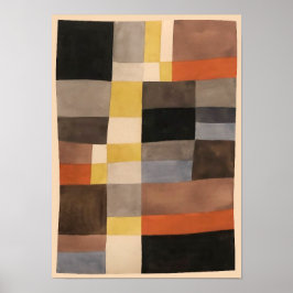 Vertikal-Horizontale Rhythmen | Sophie Taeuber-Arp Poster