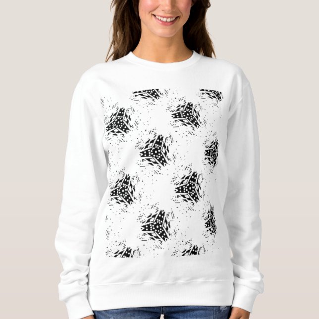 Vertikal, Kohle, Düne Sweatshirt (Vorderseite)