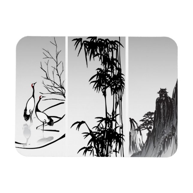 Vertikal-Orientalischer Bildlauf Magnet (Horizontal)