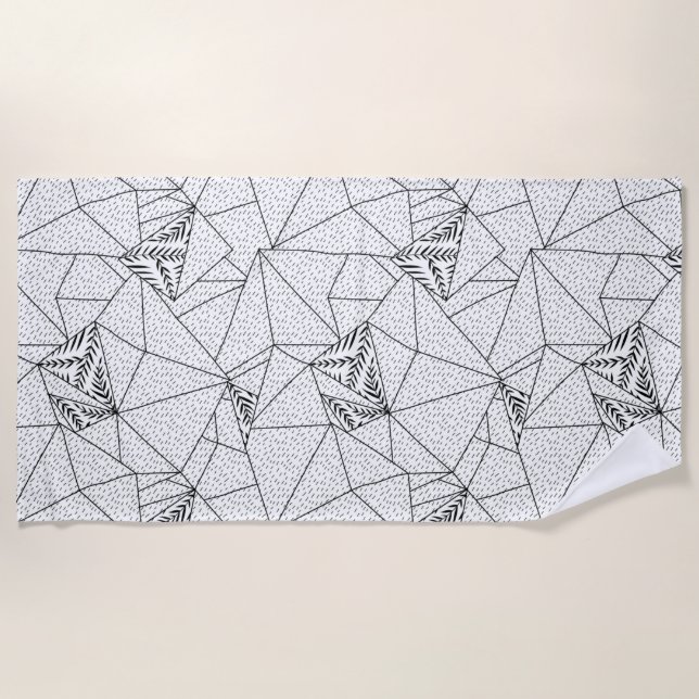 Vertikaldesign One Hundred Two Strandtuch (Vorderseite)