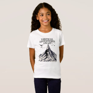 Vertikale Abenteuer warten T-Shirt