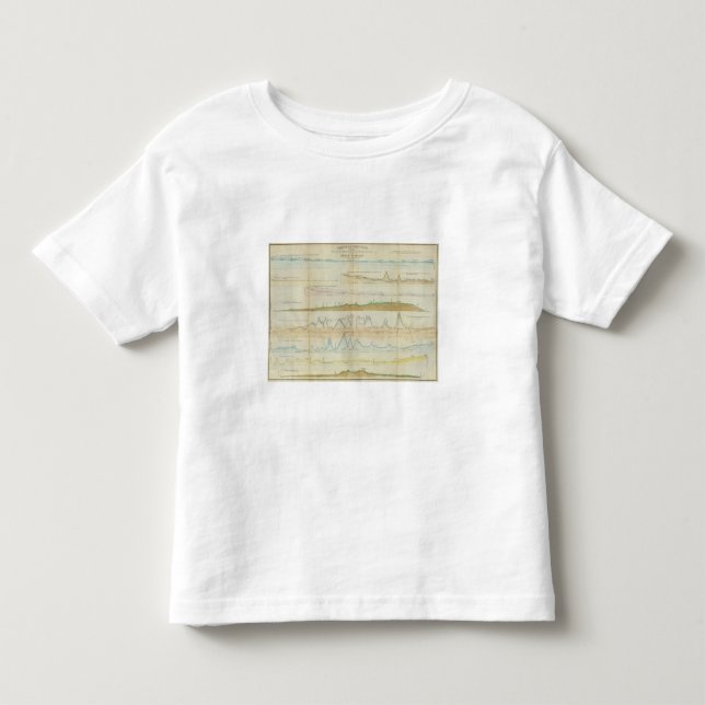 Vertikale Abschnitte Maines Kleinkind T-shirt (Vorderseite)