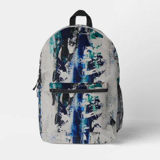 Vertikale Brise Bedruckter Rucksack