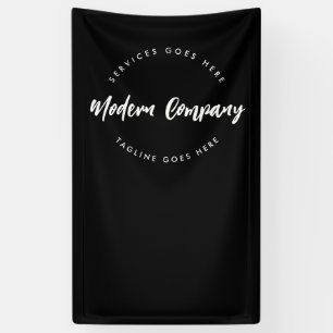 Vertikale moderne Logovorlage anpassbar editierbar Banner