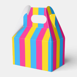 Vertikale Pansexual-Markierung Geschenkschachtel