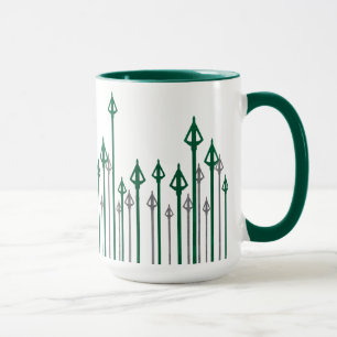 Vertikale-Pfeile des Pfeil-  grafisch Tasse