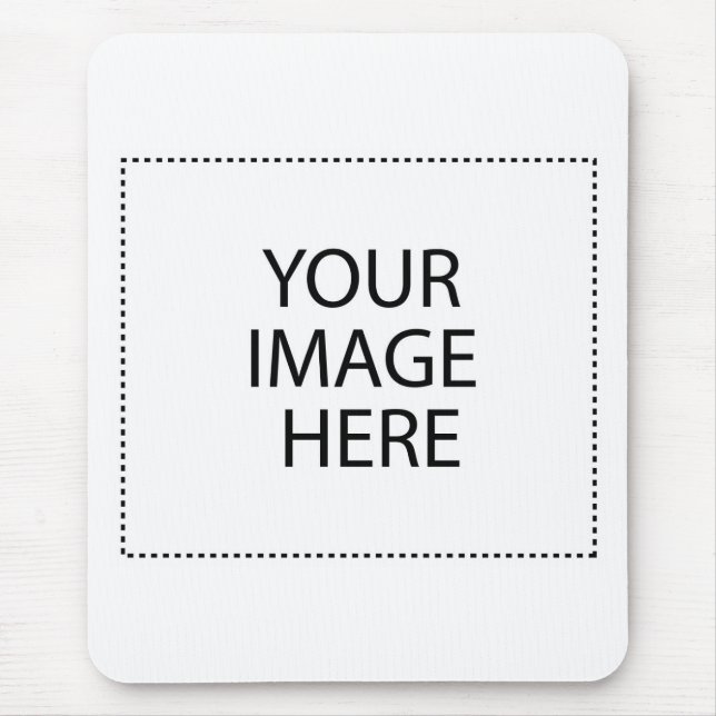 Vertikale Schablone Mousepad (Vorne)