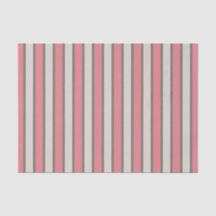 Vertikale Streifen rosa und grau Seidenpapier