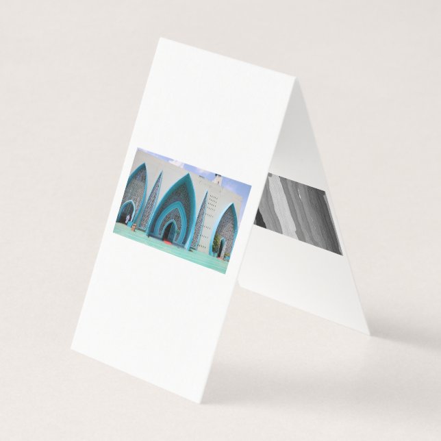 Vertikale Zeltfaltung (Rückseite)