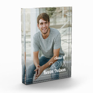 Vertikaler Abschluss Fotoblock