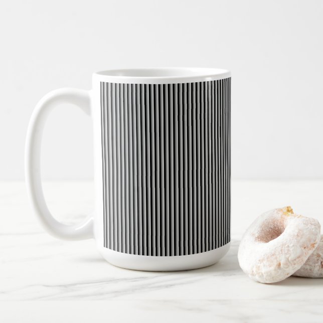 Vertikaler Rhythmus Kaffeetasse (Mit Donut)