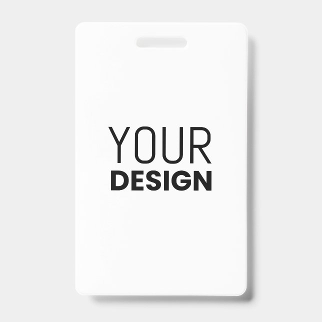 Vertikales Abzeichen Ausweis (Vorderseite)