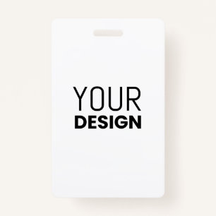 Vertikales Abzeichen Ausweis