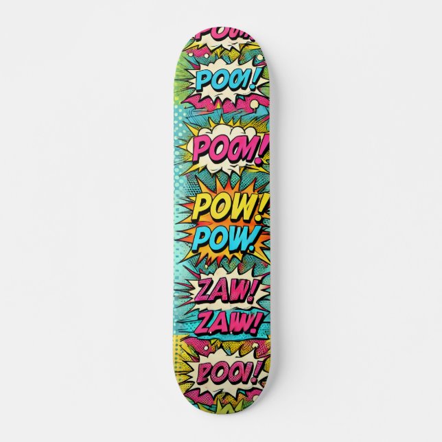 Vertikales Boom-Skateboard Skateboard (Vorne)
