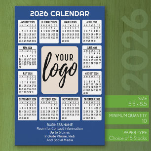 Vertikales Calendar-Logo - Geschäftskontakte - Bla Briefpapier