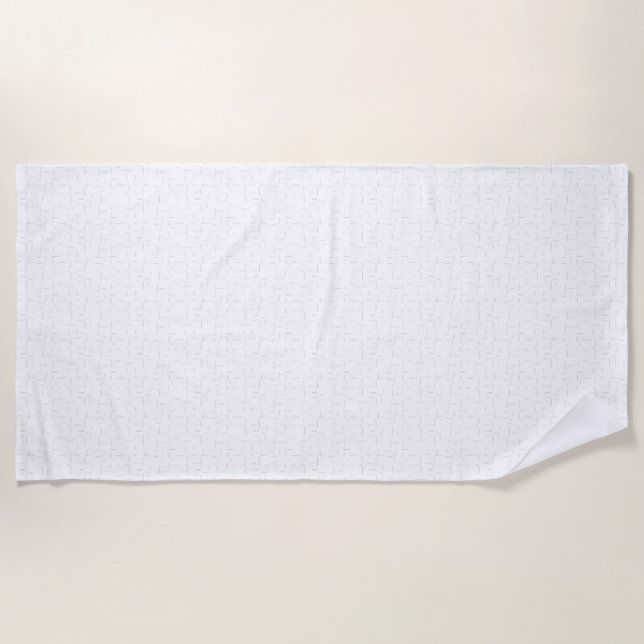 Vertikales Design Drei Strandtuch (Vorderseite)