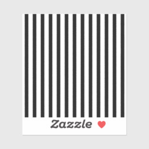 Vertikales Design eins Aufkleber