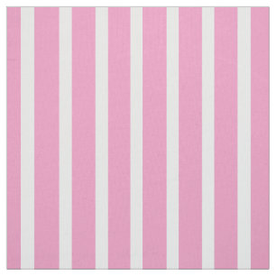 Vertikales rosa und weißes gestreiftes Gewebe Stoff
