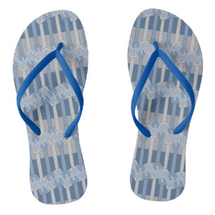 Vertikales Schraubenmuster Flip Flops