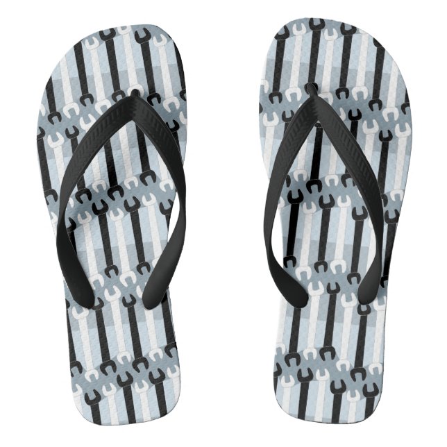 Vertikales Schraubenmuster Flip Flops (Fußbett)