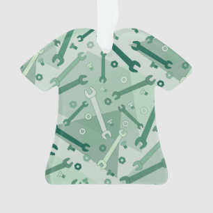 Vertikales Schraubenmuster Ornament