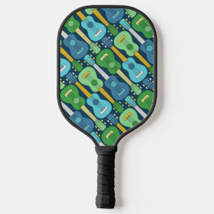 Vertikales Ukulele-Muster Pickleball Schläger