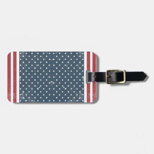 Vertikalflagge Gepäckanhänger (Vorderseite horizontal)