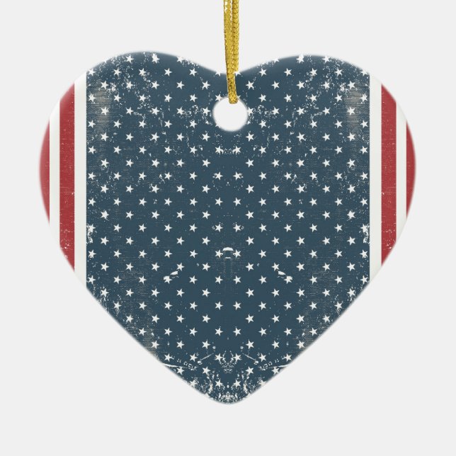 Vertikalflagge Keramikornament (Vorne)